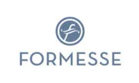 Formesse Logo mit stilisiertem Läufer-Symbol, Fitness und Sport Marke